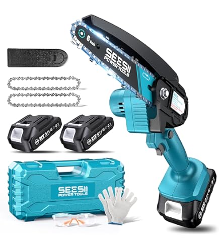 Amazon.com: SEESII 6 Inch Chainsaw Chain 4 Pack with Sharpening